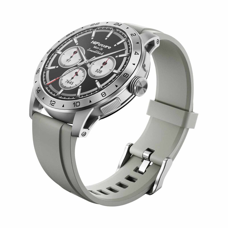 HIFUTURE Flex2 - Silver Bluetooth Smartwatch With Heart Rate Function HSSW5SL-image 3