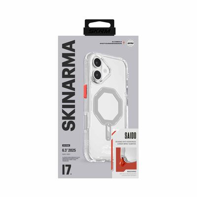 SKINARMA Iphone 17 (2025) 6.3" Saido (mag-charge) SK-2025IP6.3-SDOMS-CLR