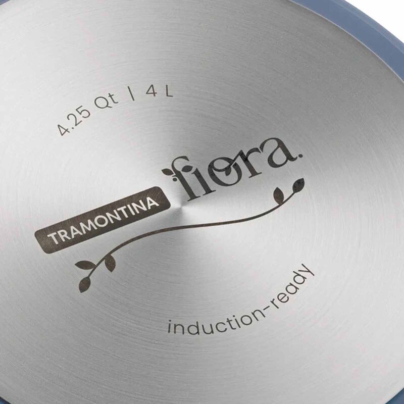 TRAMONTINA 5 Pcs Multi-purpose Pan Set 28cm / 4.0l Fiora - Grey 19584002-image 6