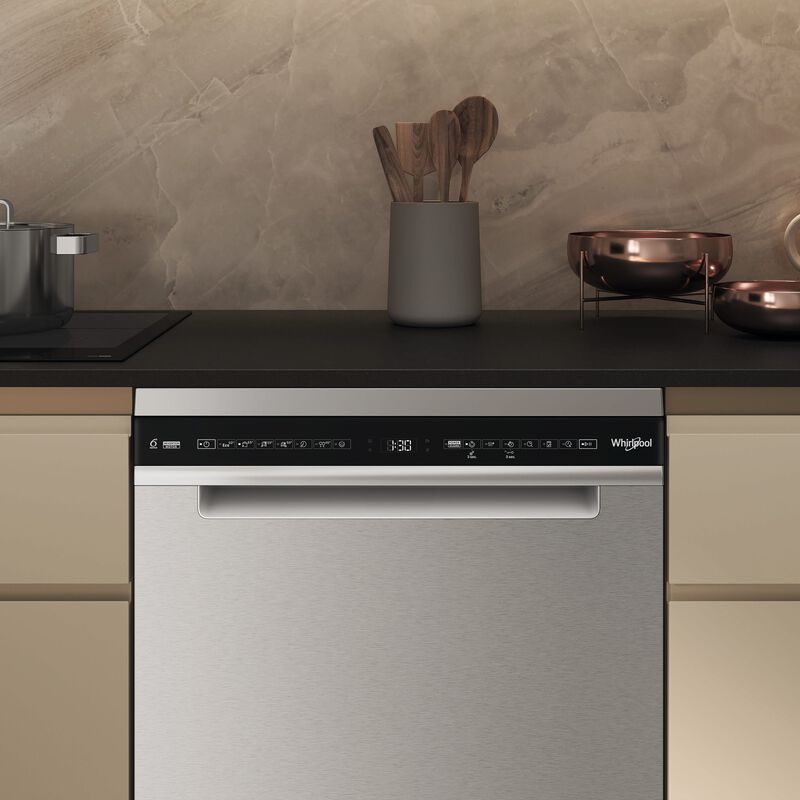 WHIRLPOOL Dishwasher - 60cm (exclude Installation) WDFS3L5PIXSG-image 4