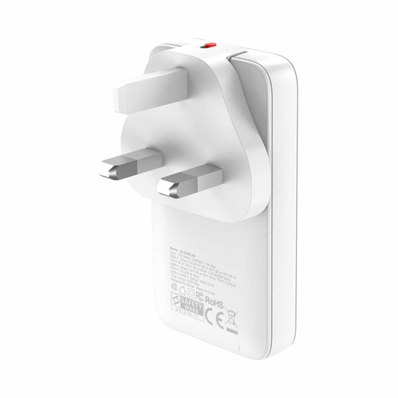 MAZER Prestigegan Pd65w 1c1a With Travel Plugs - White M-G65SLIM-WH-image 7