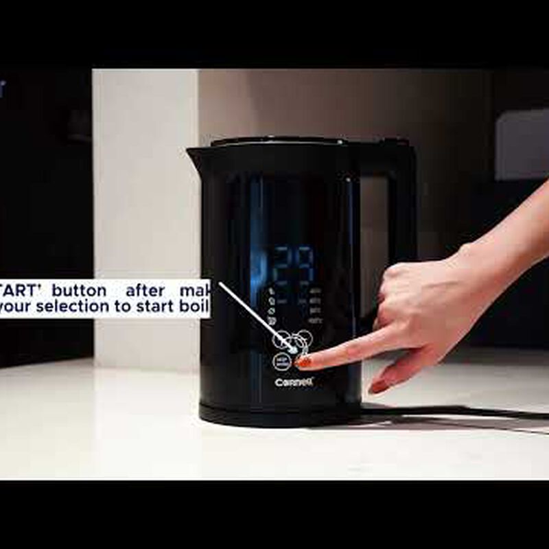 CORNELL Kettle (1.5l) - Black CJKE151DS-image 5