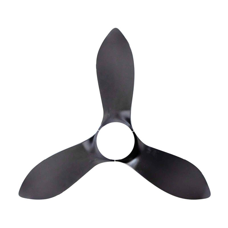 D'FAN 46 In Dc Ceiling Fan With Led Light (grey/black) SPACE46-BK/GY-image 4