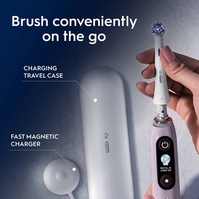ORAL-B Io9 Electric Toothbrush - Rose Quartz IO 9 ROSE QUARTZ-image 5