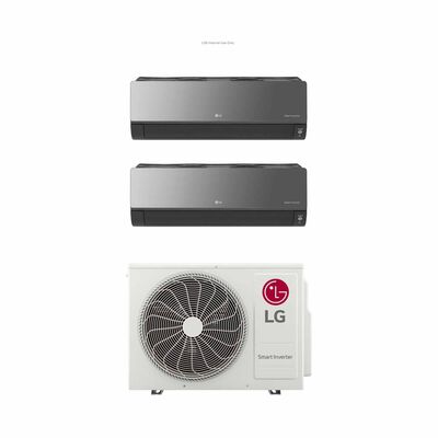 LG Lg 28k Condenser New Artcool System 2 (12000btu X 2) Z3UQ28GFA1+ ZMNQ12GDJR0 X 2