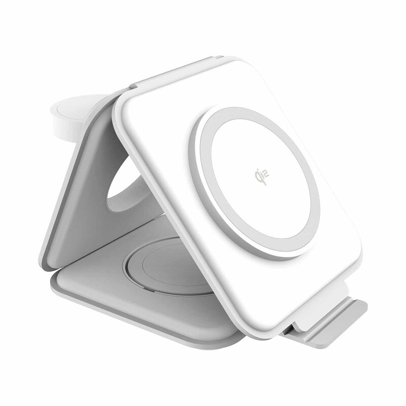 J5CREATE Qi2 3-in-1 Magnetic W/less Charging Station JUPW3215W-image 10