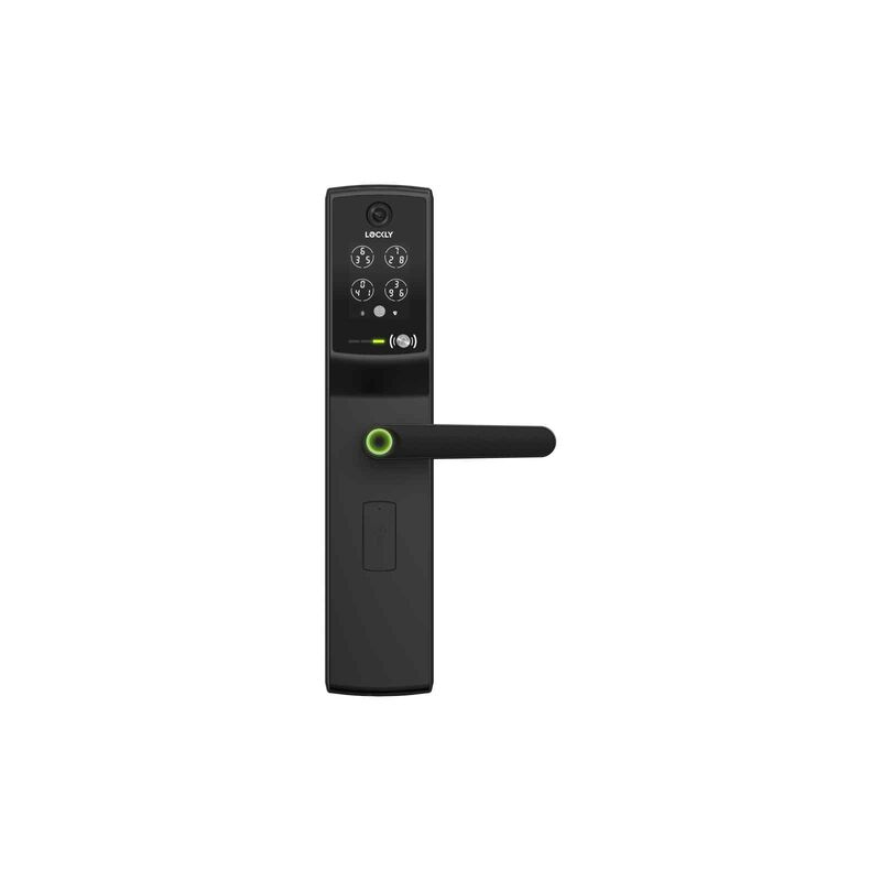 LOCKLY Vision Lux Mortise Edition Matte Black PGD898BFMB-image 1