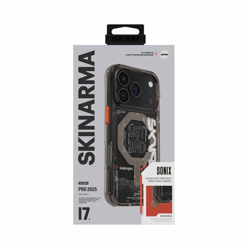 SKINARMA Iphone 17 Pro (2025) 6.3" Sonix (mag-charge) SK-2025IPP6.3-SONIX-STN-image 1