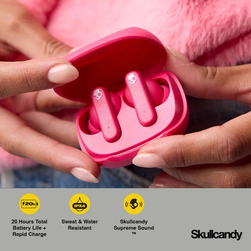 SKULLCANDY Smokin Buds True Wireless In-ear - Pink SK-S2TAW-T968-image 5