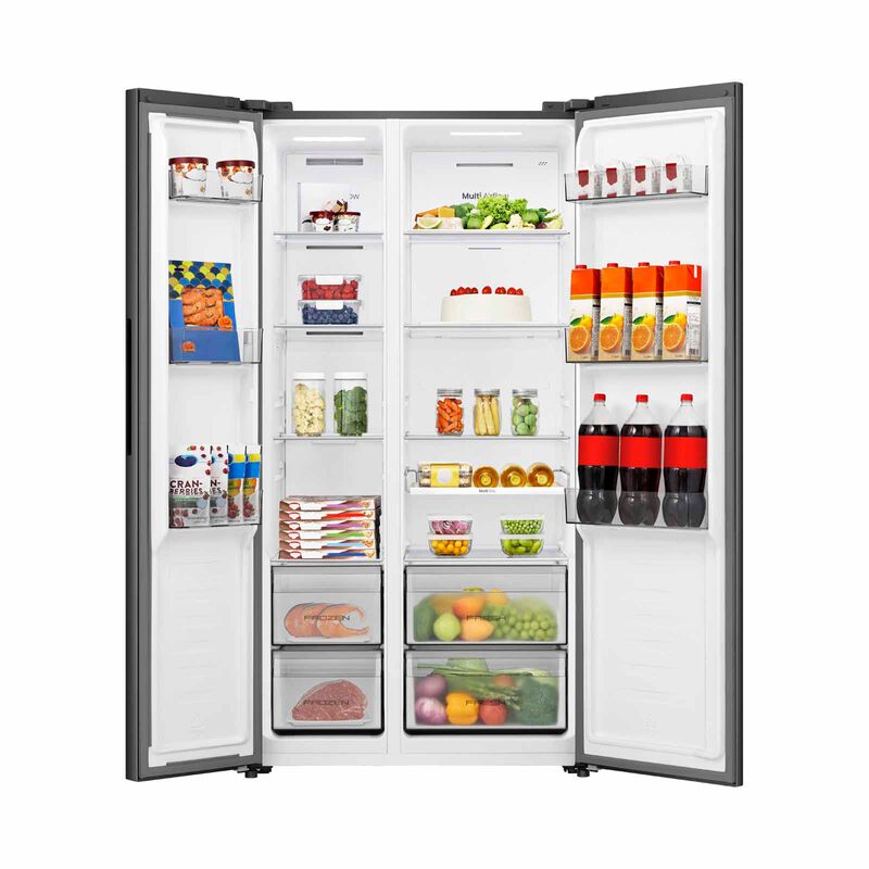 HISENSE Side By Side Door Fridge (550l) RS558P3GWD-image 3