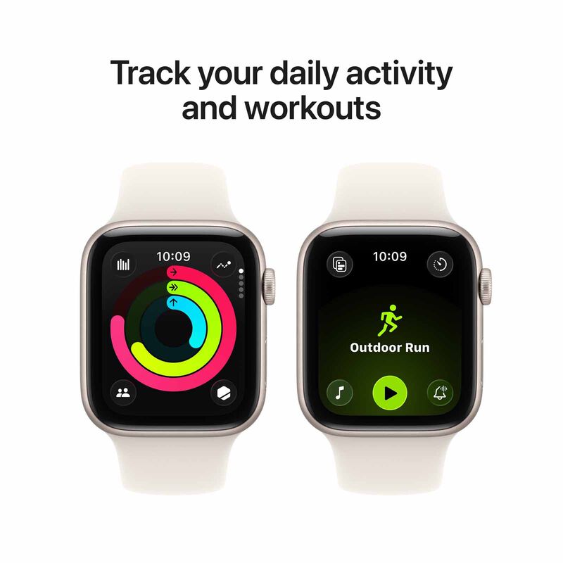 APPLE Watch Se 3 Gps 44mm Starlight Aluminium Case With Starlight Sport Band - M/l MEHJ4X/A-image 6