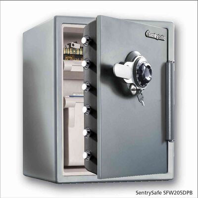 SENTRYSAFE Combination Fire And Waterproof Safe SFW205DPB