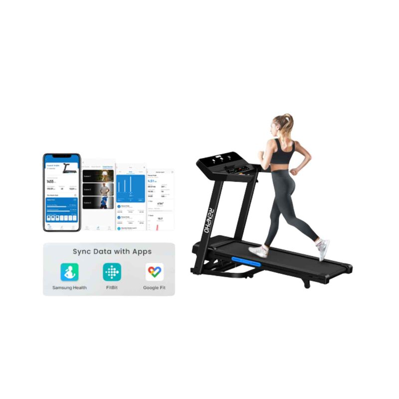 RENPHO Smart Treadmill - Grey R-Q004-BK-image 2