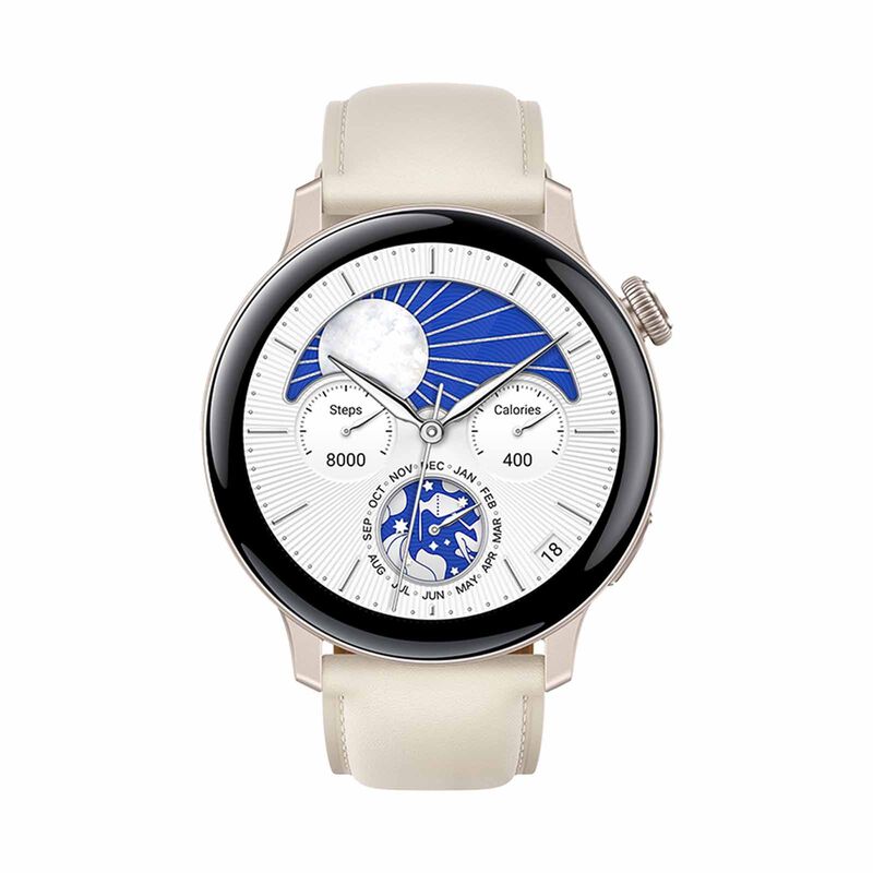 VIVO Smart Watch - White WATCH 3 - LEATHER-image 5