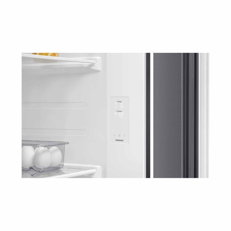 SAMSUNG Side By Side Fridge (655l) - Matt Doi Metal RS70F65Q3TSS-image 5