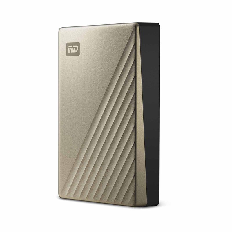 WESTERN DI My Passport Ultra - 4tb (gold) Usb-c WDBFTM0040BGD-WESN-image 3