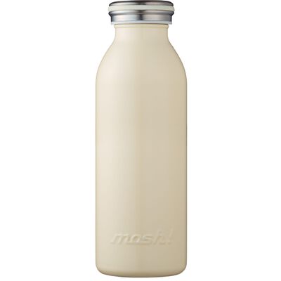 MOSH Stainless Steel Bottle 450ml - Ivory DMMB450IV