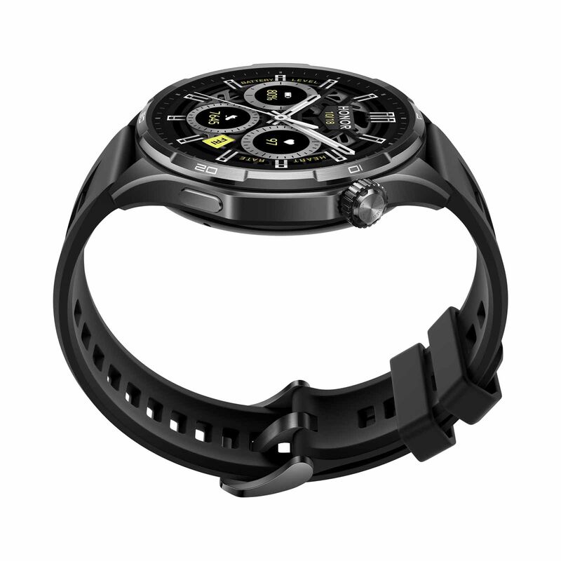 HONOR Watch 6 Std Bt 32mb+4gb Global Ver (shadow Black With Black Fluoroelastomer Strap) ROM-B09-image 5