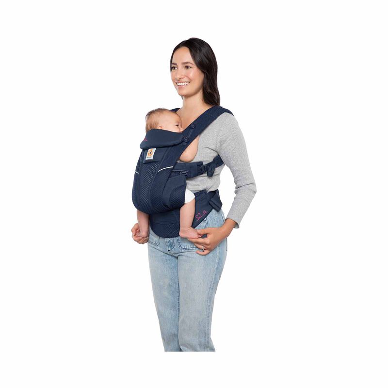 ERGOBABY Omni Breeze Baby Carrier - Infinite Love, Blue BCZ360PNLVBLU-image 2