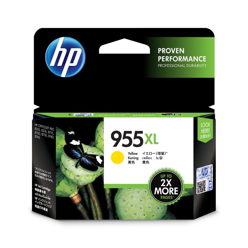 HP 955xl Yellow Ink Cartridge L0S69AA-image null