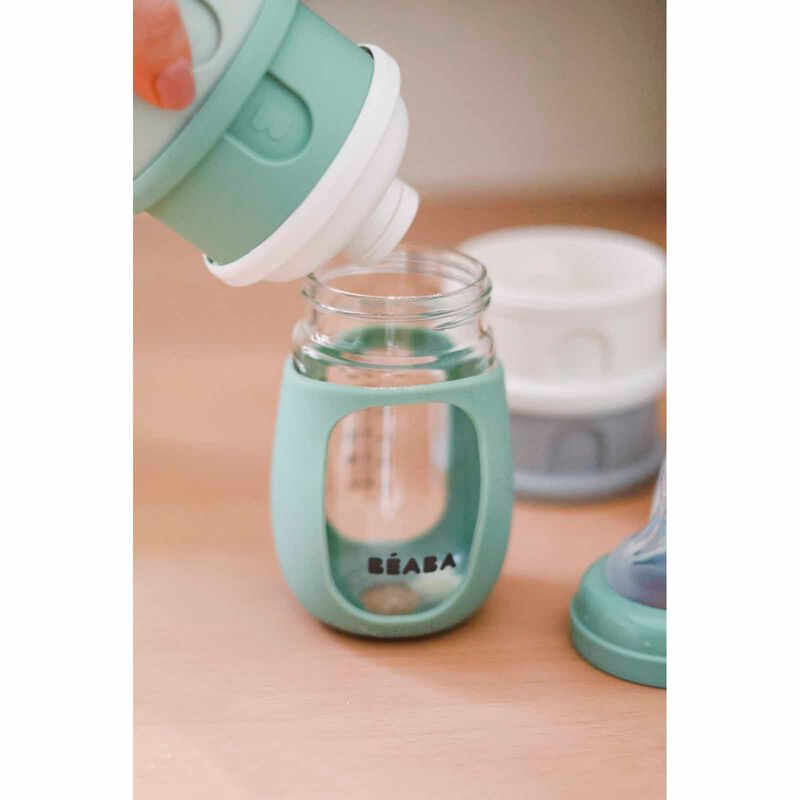 BEABA Container - Sage Green/cotton (online) FORMULA & SNACK-image 5