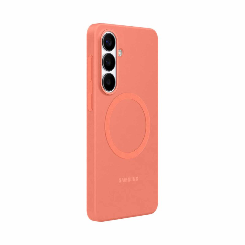 SAMSUNG Galaxy S26+ Silicone Magnet Case Coral Red EF-ES947COEGWW-image 2