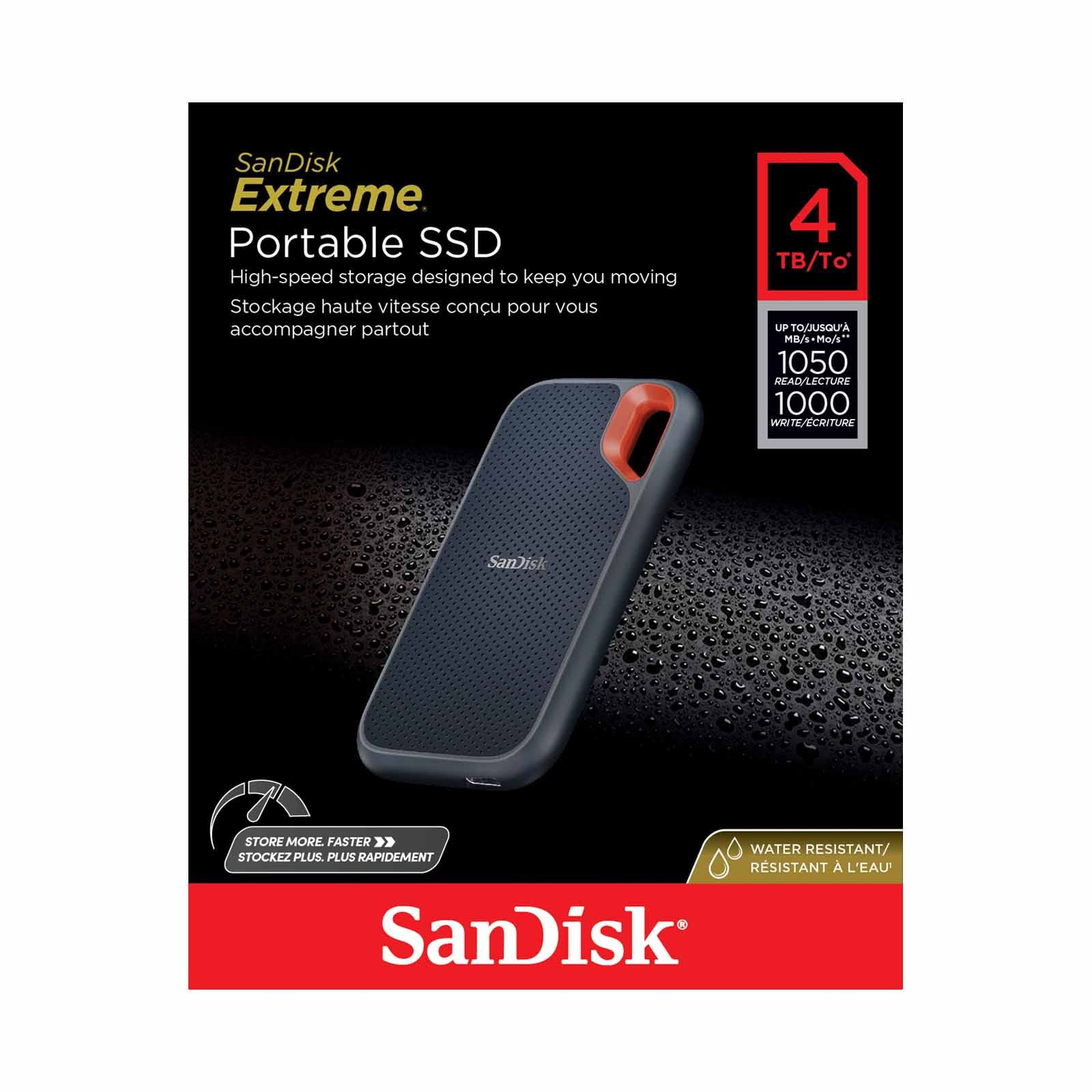 Shop SANDISK Extreme Portable Ssd E61 4tb Usb Gen 2 Type C & A