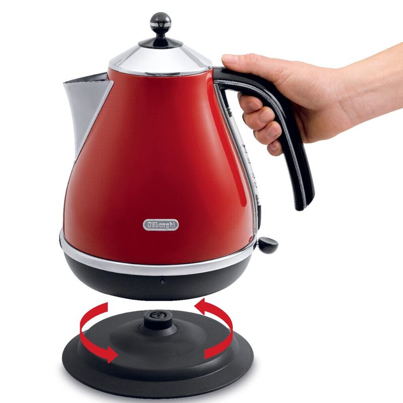 DELONGHI Kettle (1.7l) - Red KBO2001.R-image 3