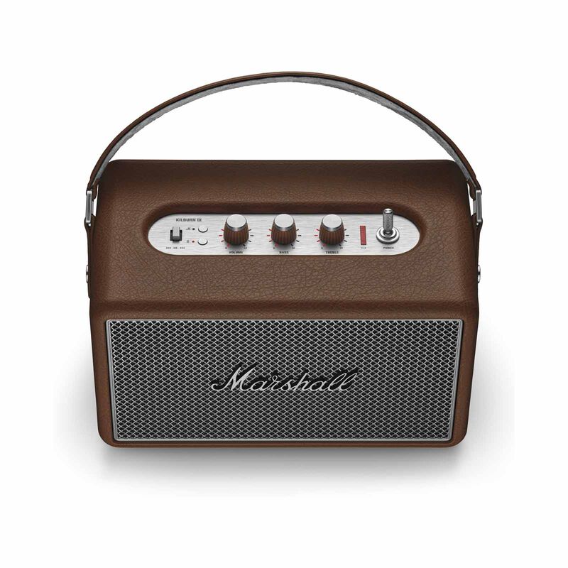 MARSHALL Portable Bluetooth Speaker KILBURN III (BROWN)-image 3