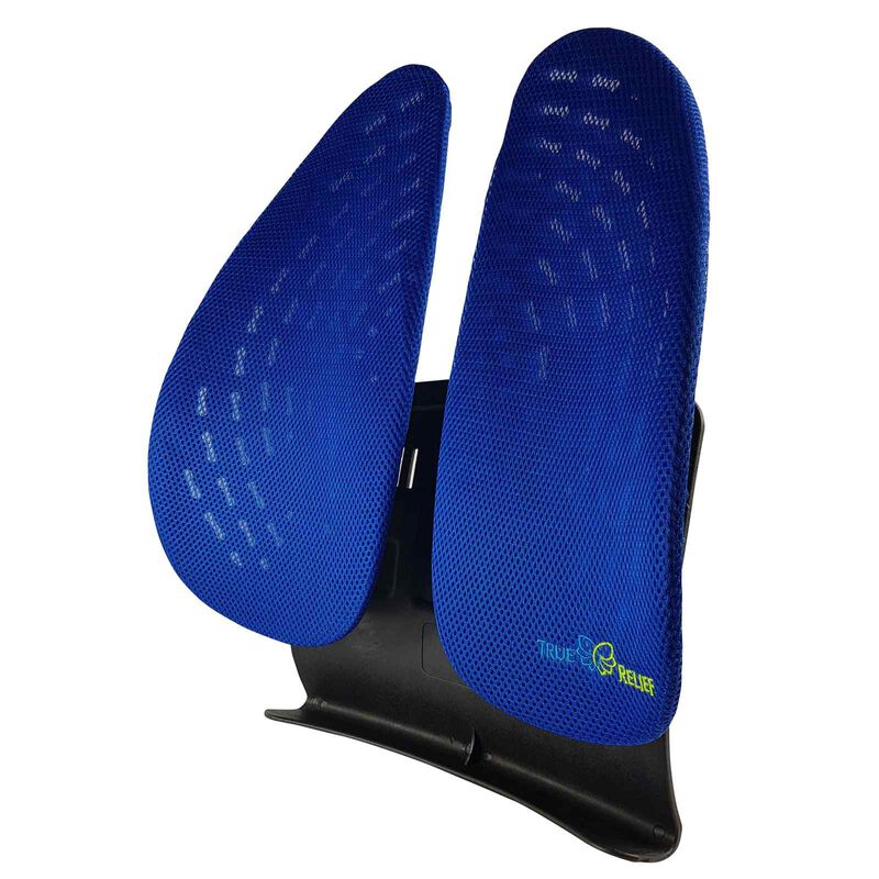 TRUE RELIE Double Wing Back & Lumbar Support - Calming Blue TRDWBLSCBLU-image 2