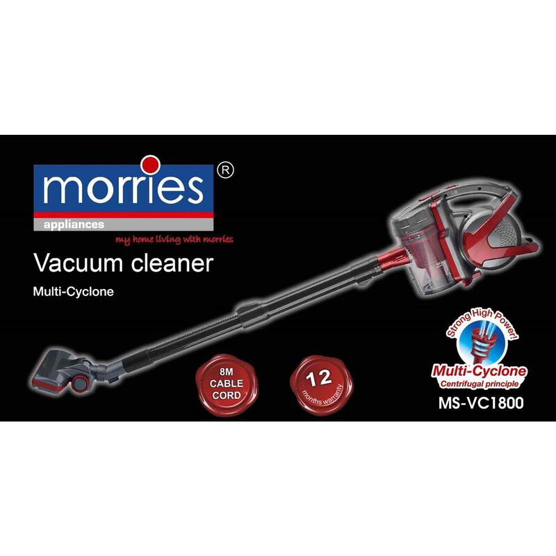 MORRIES Multi Cyclone Vacuum Cleaner (600w) MS-VC1800-image 2