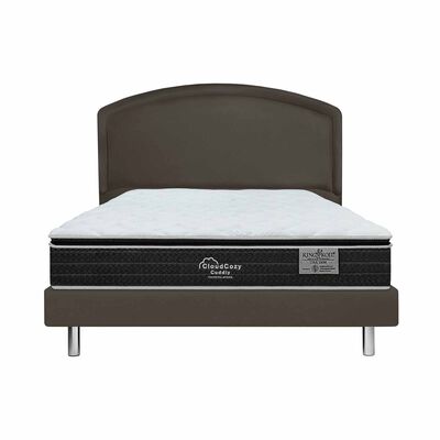 KINGKOIL Cloudcozy Cuddly Single Size Mattress W/bedframe And Headboard CLOUDCOZY CUDDLY