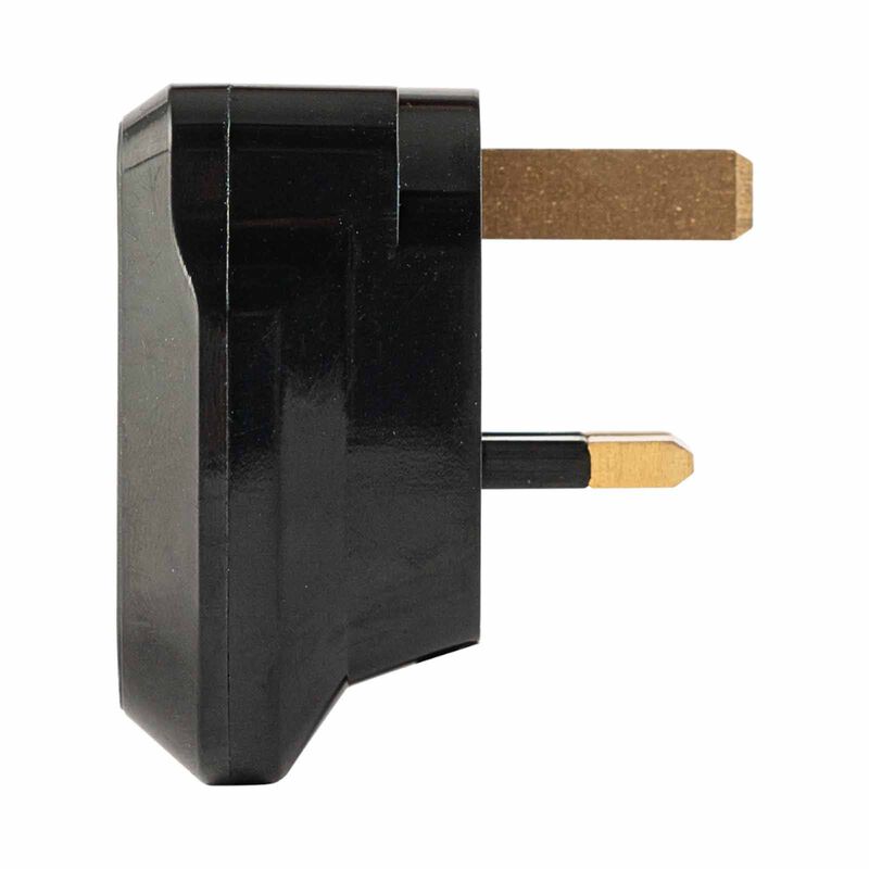 MORRIES Travel Adaptor With Neon Light Black MS-3106N-BK-image 4