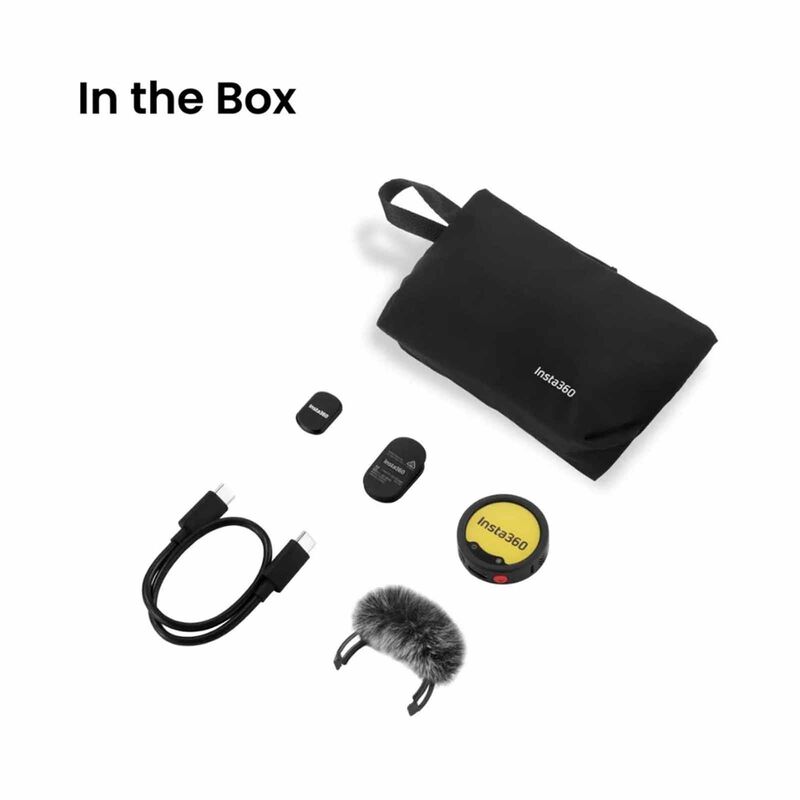 INSTA360 Mic Pro Transmitter Graphite Black MIC PRO03-image 7