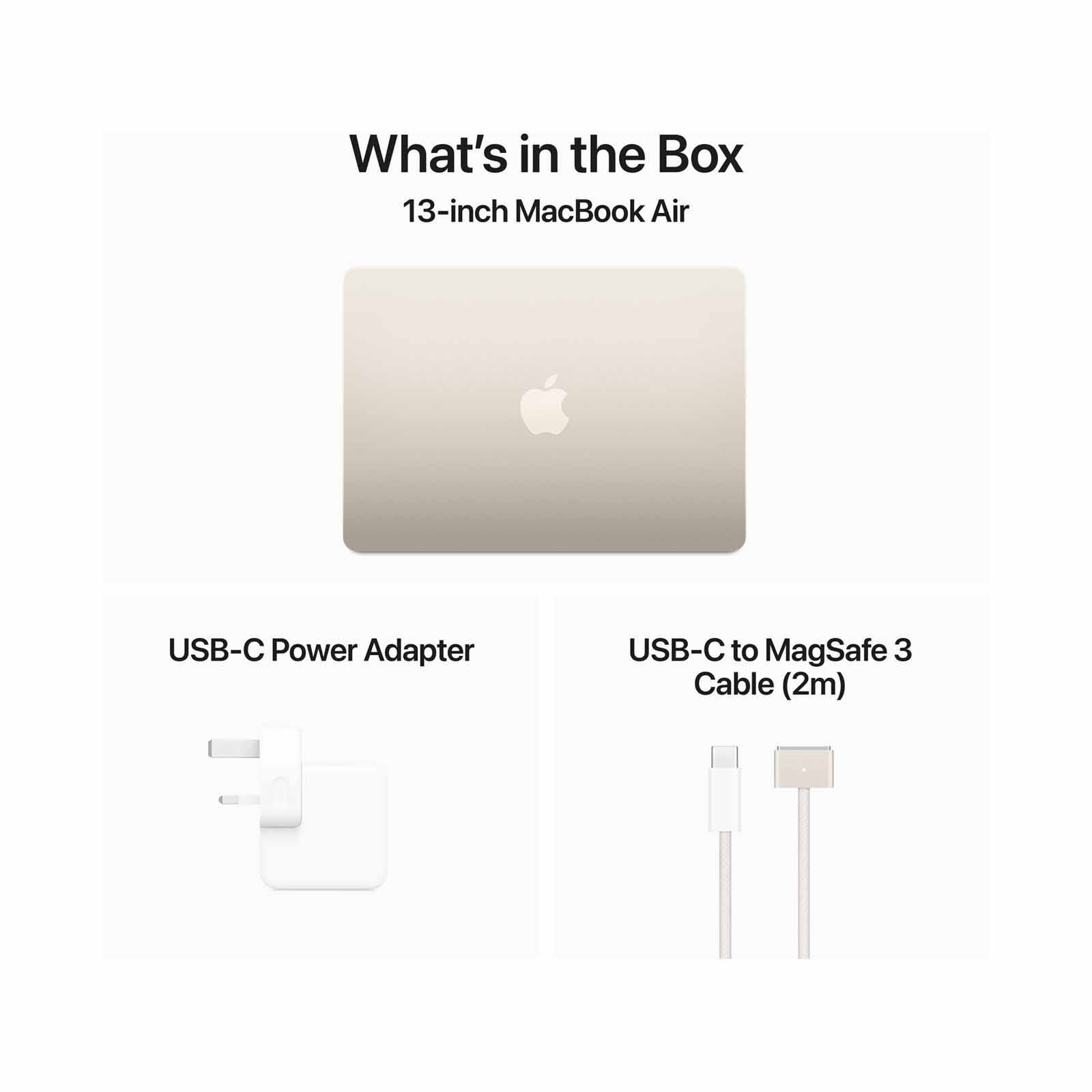 APPLE 13-inch Macbook Air: Apple M3 Chip With 8-core Cpu And 10