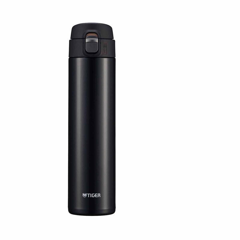 TIGER 600ml Vacuum Insulated Stainless Steel Bottle - Pearl Black MMJ-S060 (KJ)-image 3