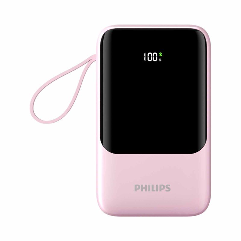 PHILIPS 10000mah 22.5w Powerbank With Usb-c Lightning Micro Usb Usb-a Cables Ccc DLP2223P/97-image 1