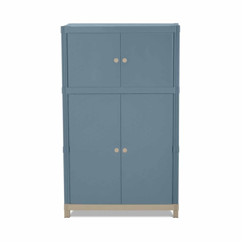 PHOENIX Flo Modular Plastic Storage Indoor Cabinet (fog) M1 CABINET TALL-image null