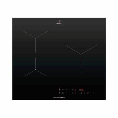 ELECTROLUX 500 Series 60cm Built In Induction Hob - Black Glass (exclude Installation) EHI6323BF