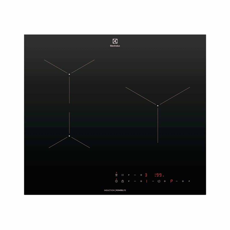 ELECTROLUX 500 Series 60cm Built In Induction Hob - Black Glass (exclude Installation) EHI6323BF-image 1