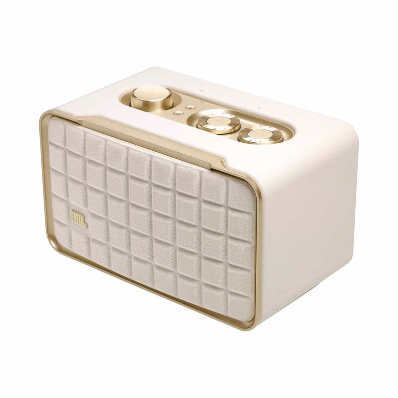 JBL Smart Home Speaker With Wi-fi, Bluetooth And Voice Assistants With Retro Design AUTHENTICS 200 WHITE-image 7