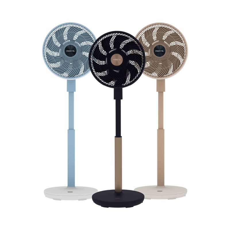 MISTRAL 12 In Bldc High Velocity Stand Fan With Remote & Wifi - Pink Creme MHV9812DRW-PH-image 3