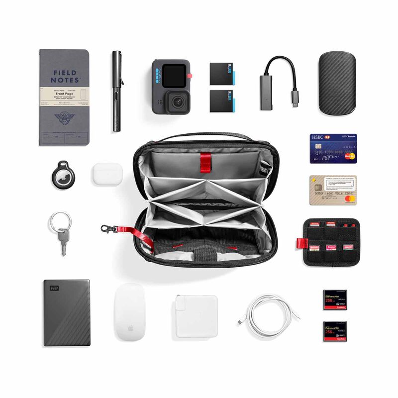 TOMTOC Navigator-t13 Accessory Pouch Black T13M1D1-image 11