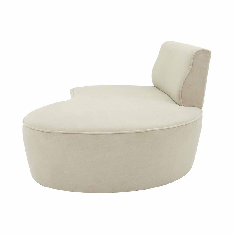 MUZE Left Chaise (fab) Taupe NIKKI-image 11