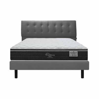 KINGKOIL Cloudcozy Soul Queen Size Mattress W/bedframe And Headboard CLOUDCOZY SOUL