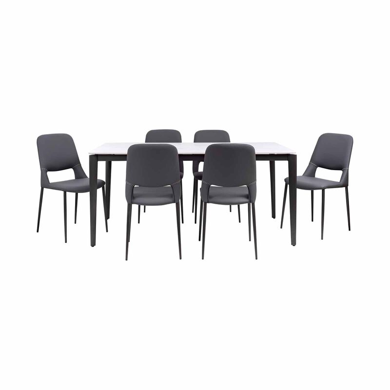 7 Piece Dining Set SEANA-image 5