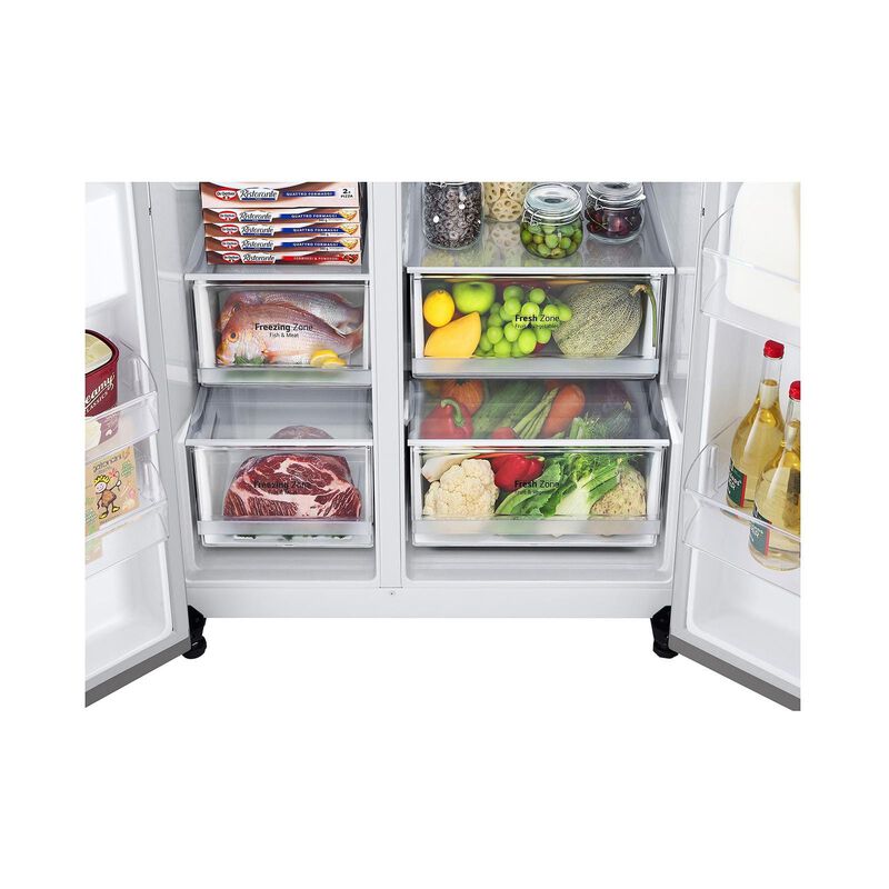LG Side By Side Fridge (647l) GS-B6472PZ-image 4