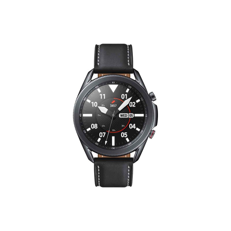 SAMSUNG Galaxy Watch3 45mm Lte Stainless Steel Mystic Black SM-R845FZKAXSP-image 1