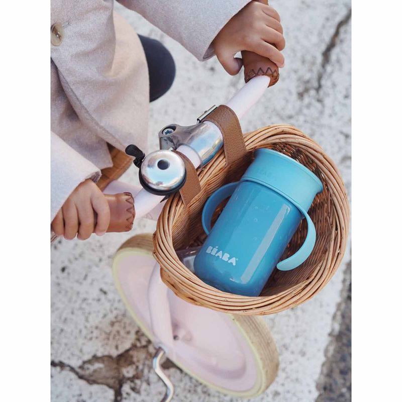 BEABA Cup 360&deg; With Lid Blue (online) TRAINING-image 3