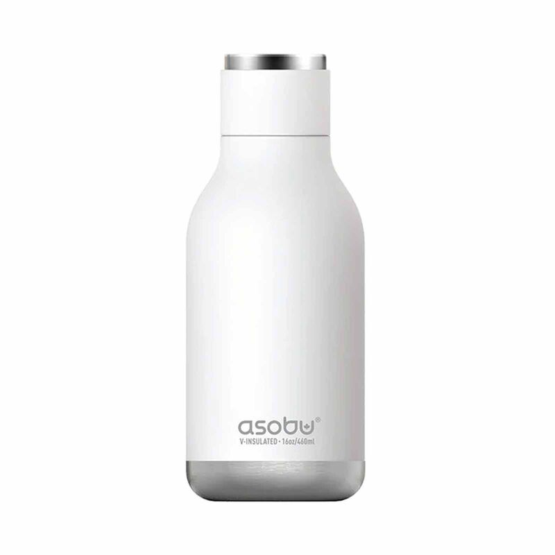 ASOBU Urban Water Bottle White 460ml ASBV24WH-image 1